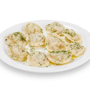 Фермерские пельмени вареные