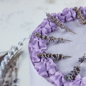 Лавандовый торт