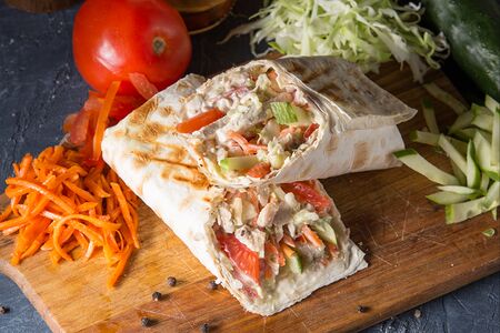 Шаурма с курицей