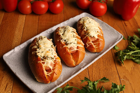 Хот-дог с морковью по-корейски 155 гр