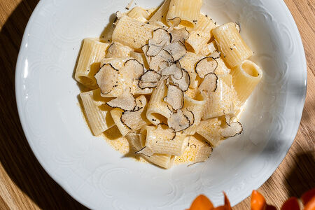 Ригатони с трюфелем