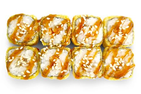 Маки с угрем