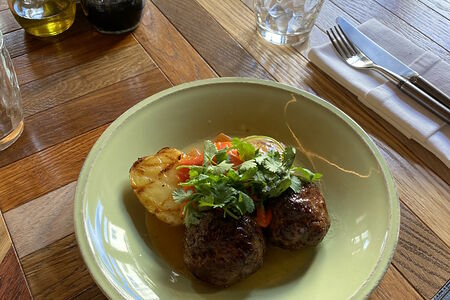 Котлеты говяжьи с перцем