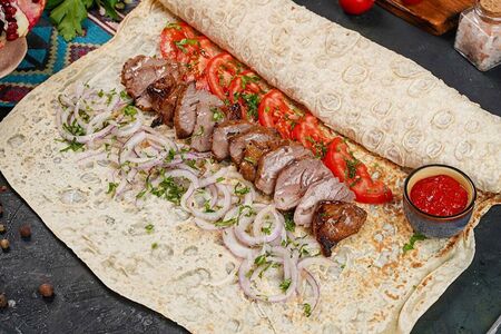 Бурум из бараньей мякоти