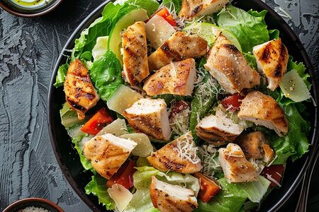 Цезарь с курицей