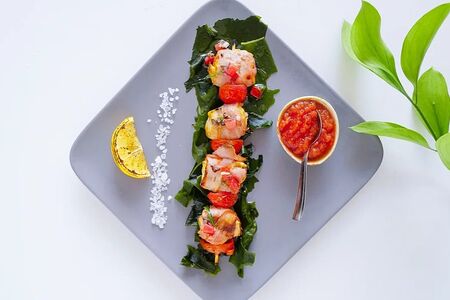 Шашлык из рапанов