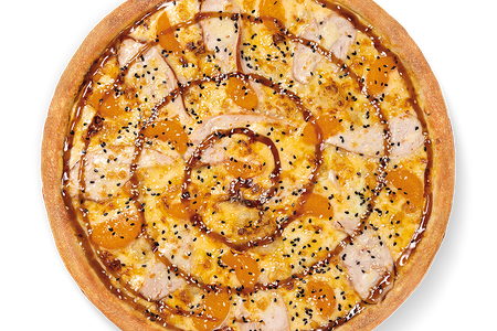 Пицца С курицей и мандаринами (40см)