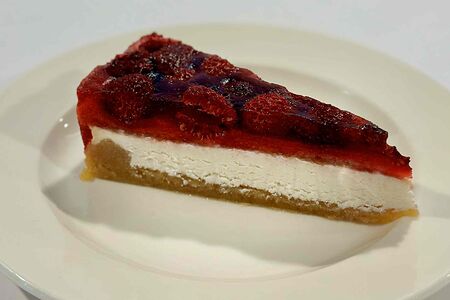 Чизкейк малиновый