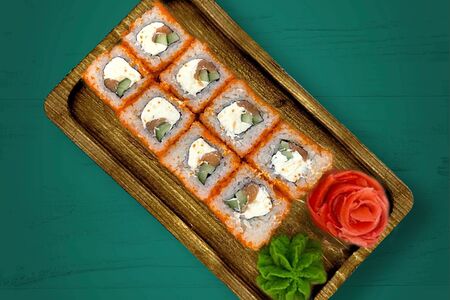 Калифорния с лососем