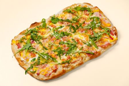 Римская пицца Карбонара