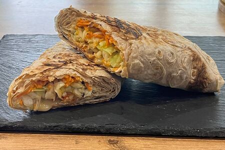 Крымская шаурма с моцареллой 