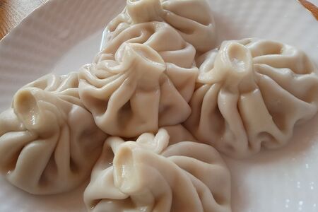 Хинкали из баранины отварные