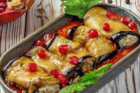 Бадриджани с томатным соусом