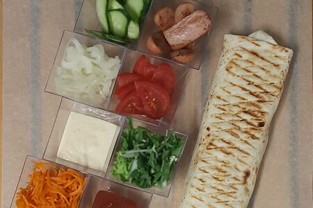 Хот-дог в лаваше