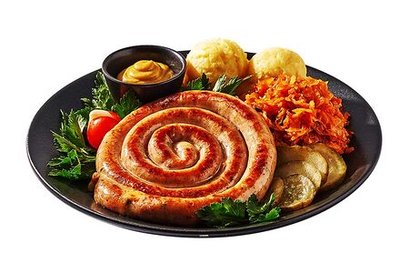 Колбаска с сыром и травами