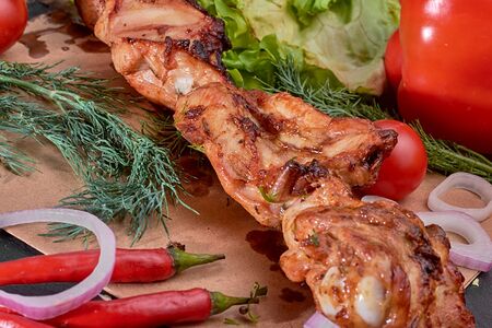 Шашлыки из крылышек