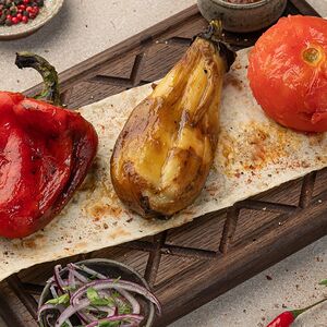 Овощи на мангале