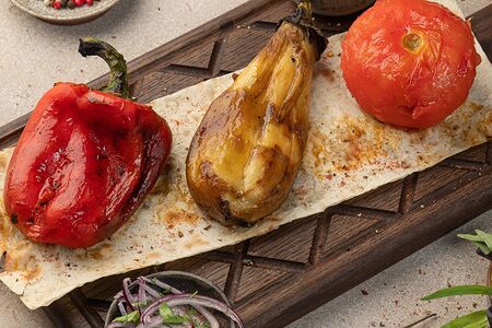 Овощи на мангале