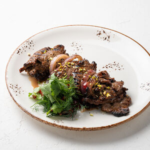 Шашлык из телячьей вырезки в фирменном маринаде