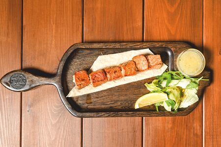 Шашлык из лосося