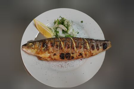 Шашлык из сибаса