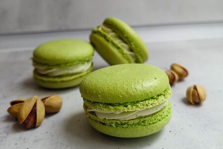 Макарон Фисташка