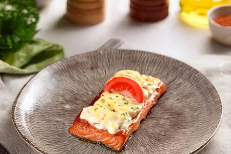 Горбуша по-гречески