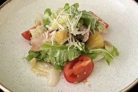 Салат из цыпленка с апельсином