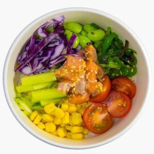 Поке с лососем