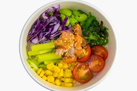 Поке с лососем