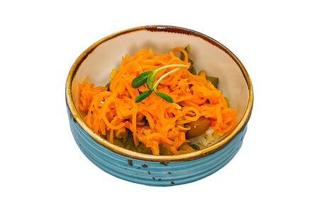 Салат Опята под лисьей шубкой (постное)