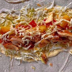 Гавайская с курицей