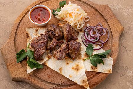 Шашлык из говядины