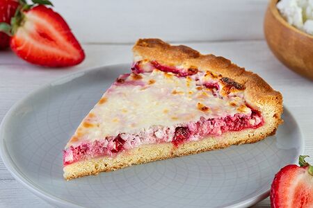 Клубника-творог