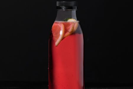 Лимонад клубничный