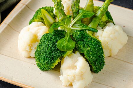 Овощное ассорти на пару