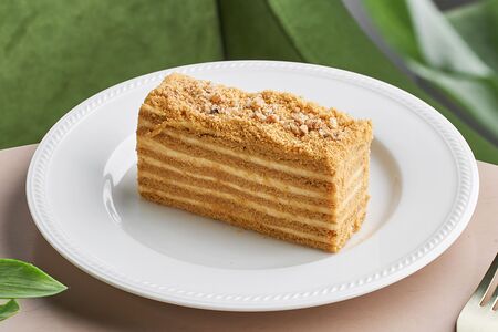 Медовик классический со сливочно-сметанным кремом