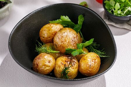 Картофель на углях