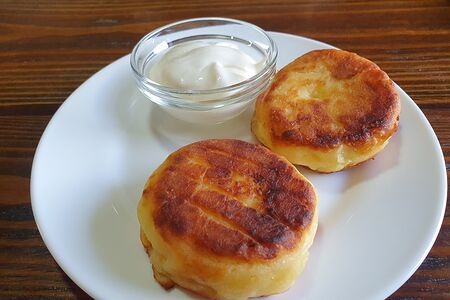 Сырнички с творогом