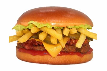 Биг бургер Бекон с фри