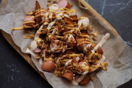 Диппер с колбасками