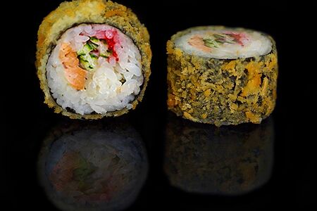 Темпура с лососем