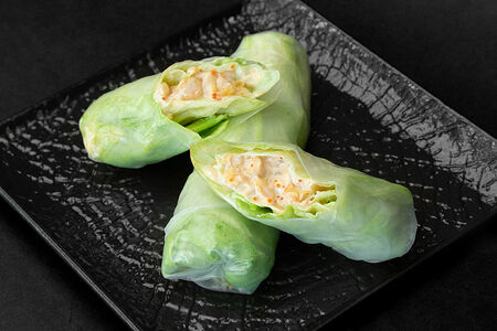 Спринг роллы с креветками