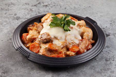 Жаркое с куриной грудкой