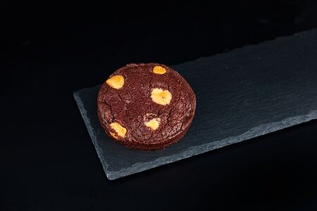 Печенье черничное с белым шоколадом