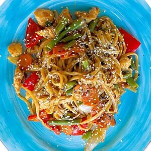 Удон с курочкой