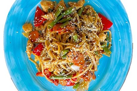 Удон с курочкой