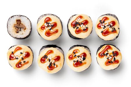 Запечённый мини-ролл с Шиитаке