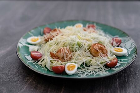 Цезарь с креветками