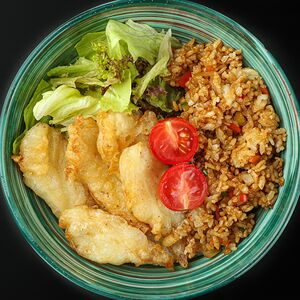 Окунь темпура